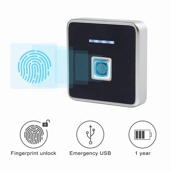 قفل کابینتی RFID اثرانگشتی و wireless